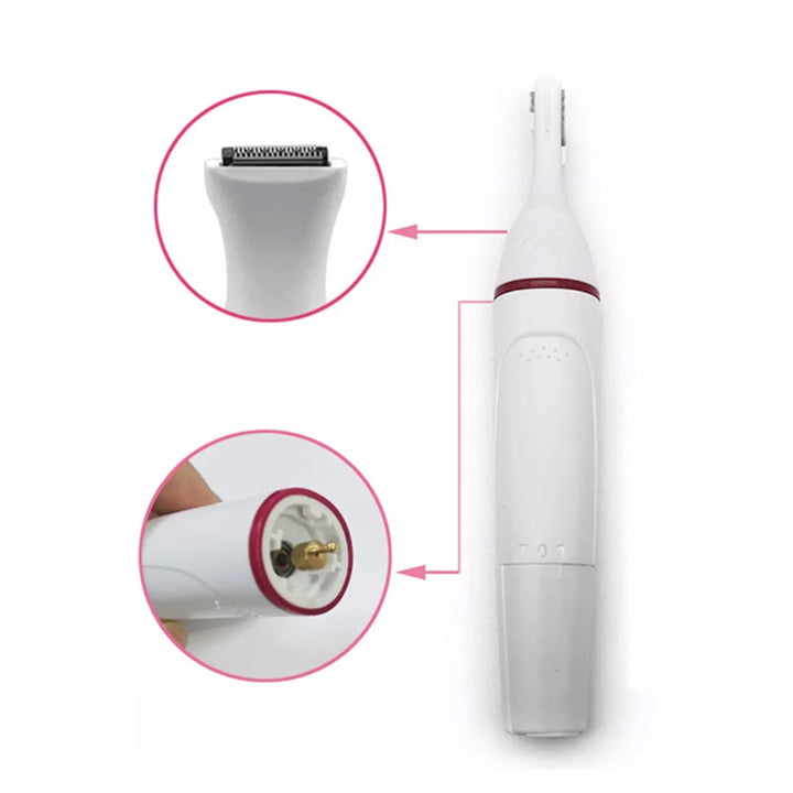 5-in-1 Rechargeable Epilator | Multi-Attachment Hair Removal System | Waterproof Design