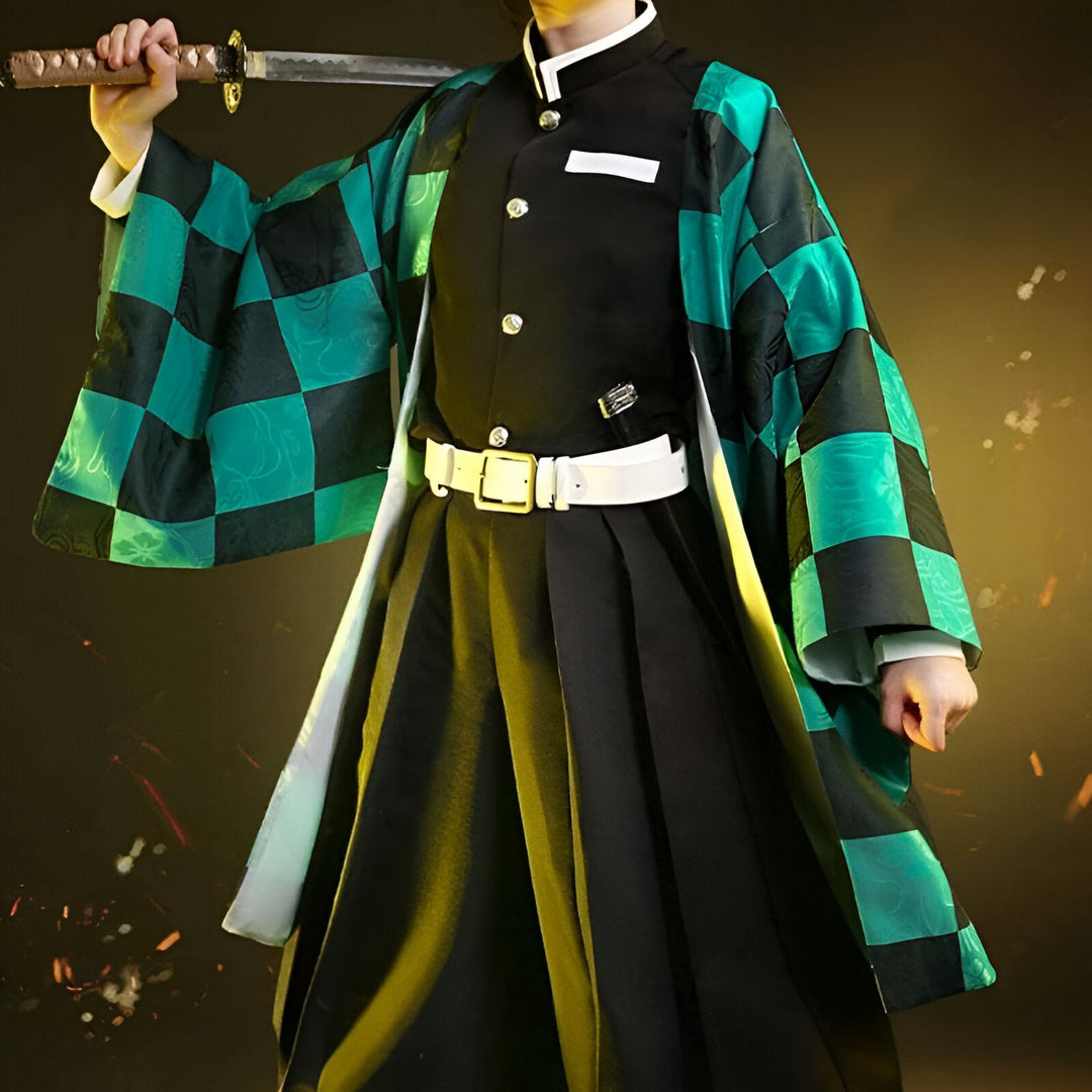Adult Kimono Cosplay Costume | Japanese-Inspired Outfit Set | Halloween Anime Costume