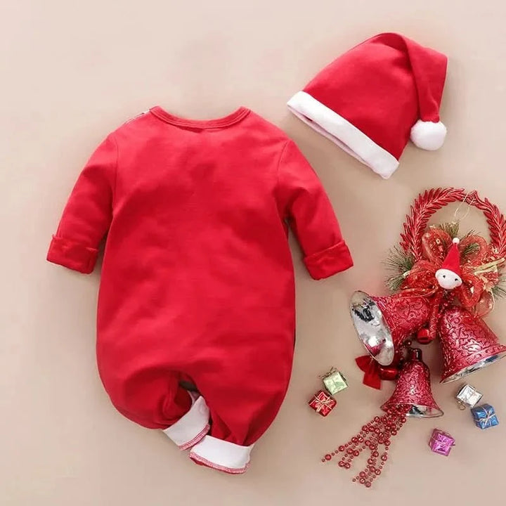 Baby Christmas Outfit | Festive Holiday Costume | Soft Cotton Blend &amp; Easy Dressing