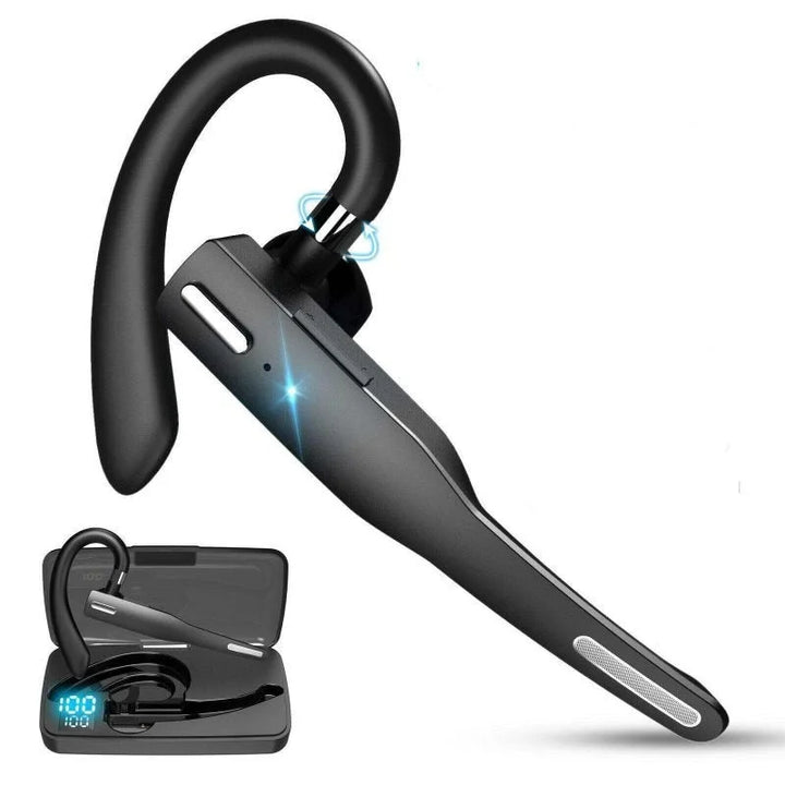 Bluetooth Earbud Headset | Dual Mic Noise Cancellation | 48-Hour Battery Life