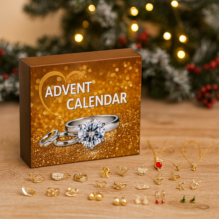 Christmas Countdown Calendar | 24 Daily Surprises | Festive Advent Gift Set