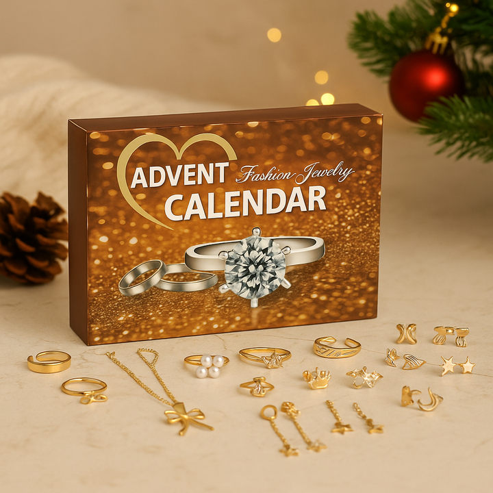 Christmas Countdown Calendar | 24 Daily Surprises | Festive Advent Gift Set