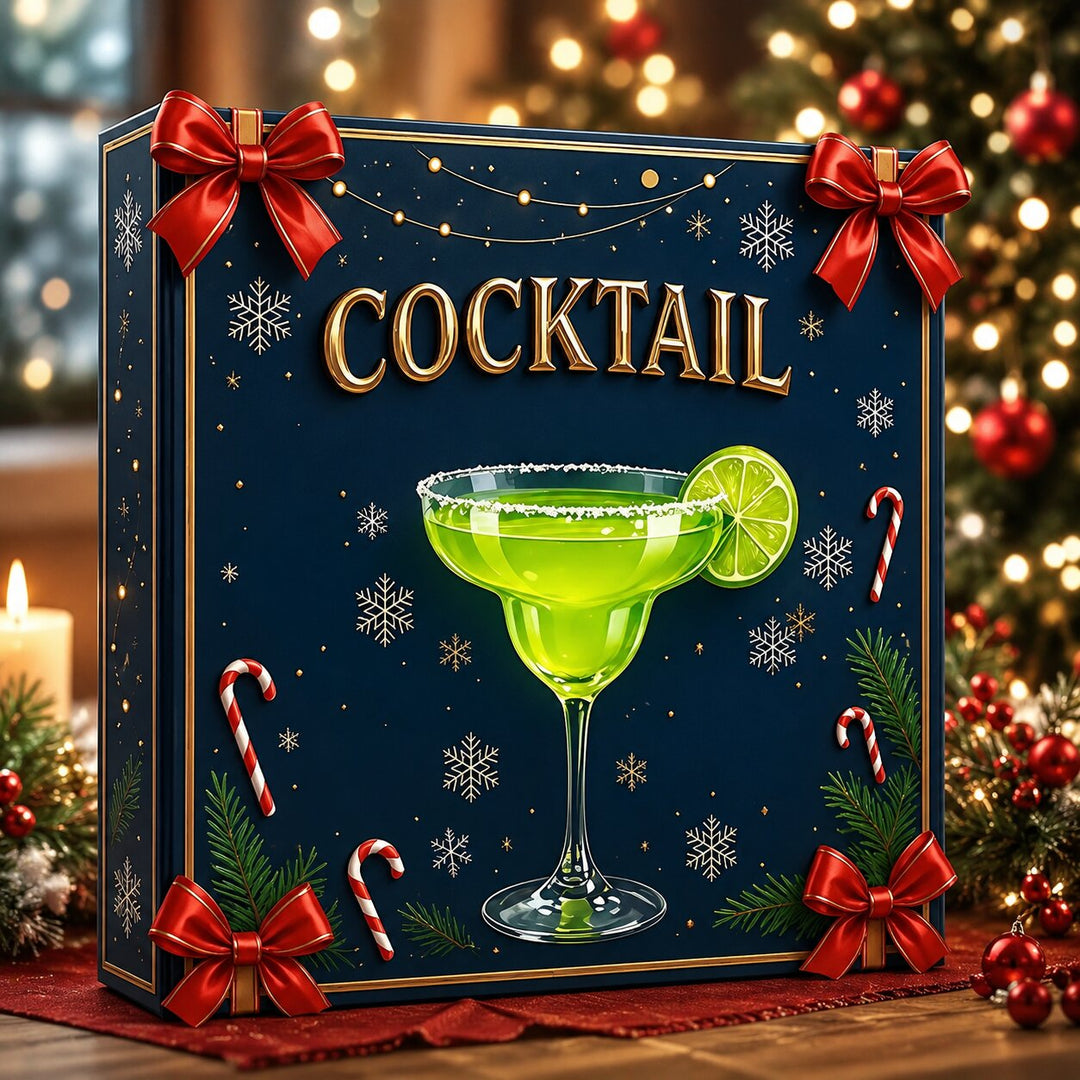 Cocktail Advent Calendar 2026 | 24 Drink-Themed Ornament Surprises | Holiday Countdown Collection