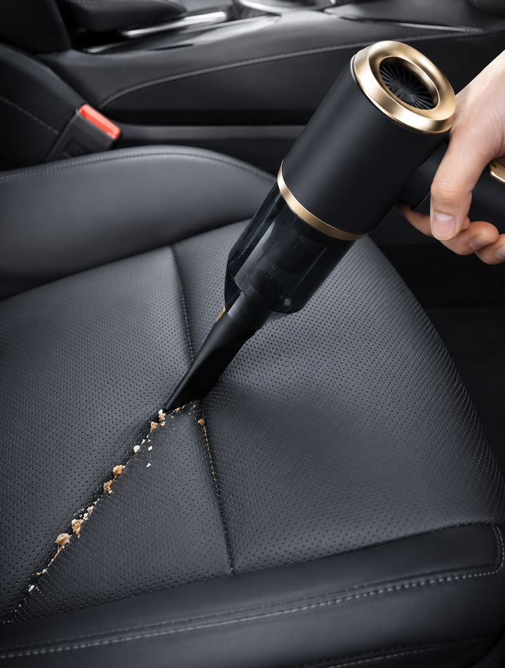 Cordless Handheld Vacuum &amp; Air Blower | USB-C Rechargeable Mini Cleaner | Portable Dust Cleaner for Car &amp; Desk