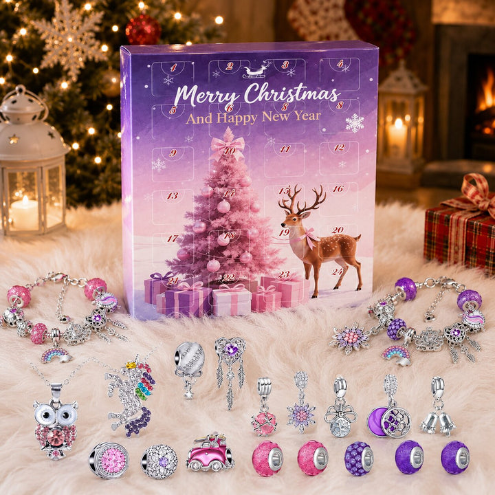 DIY Charm Bracelet Advent Calendar 2026 | 24 Jewelry-Making Surprises | Creative Holiday Countdown