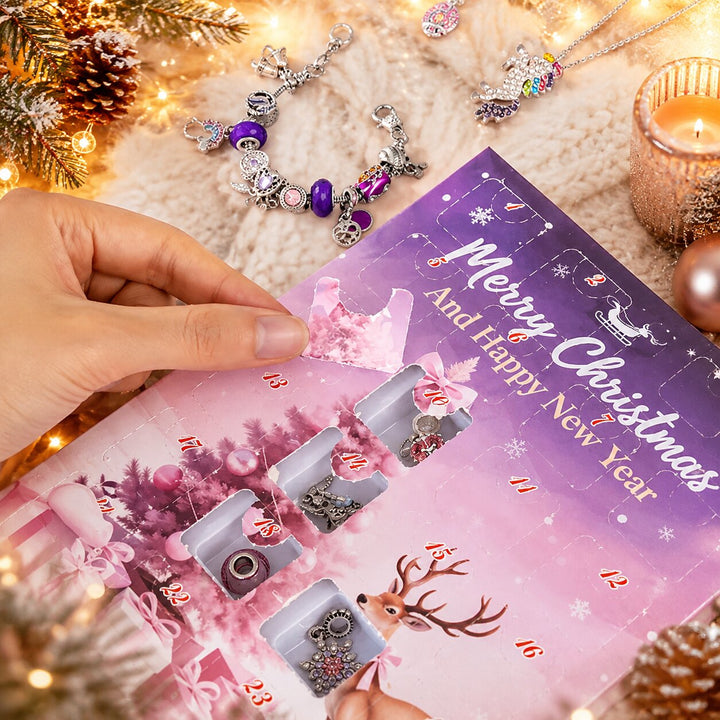 DIY Charm Bracelet Advent Calendar 2026 | 24 Jewelry-Making Surprises | Creative Holiday Countdown