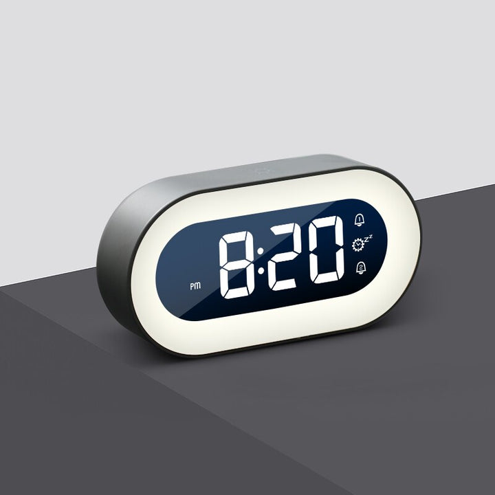 Digital Alarm Clock with Night Light | Dimmable LED Display | USB-C Rechargeable &amp; 1500mAh Battery