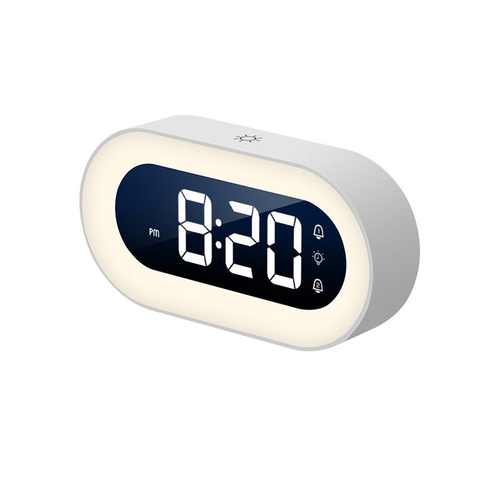 Digital Alarm Clock with Night Light | Dimmable LED Display | USB-C Rechargeable &amp; 1500mAh Battery