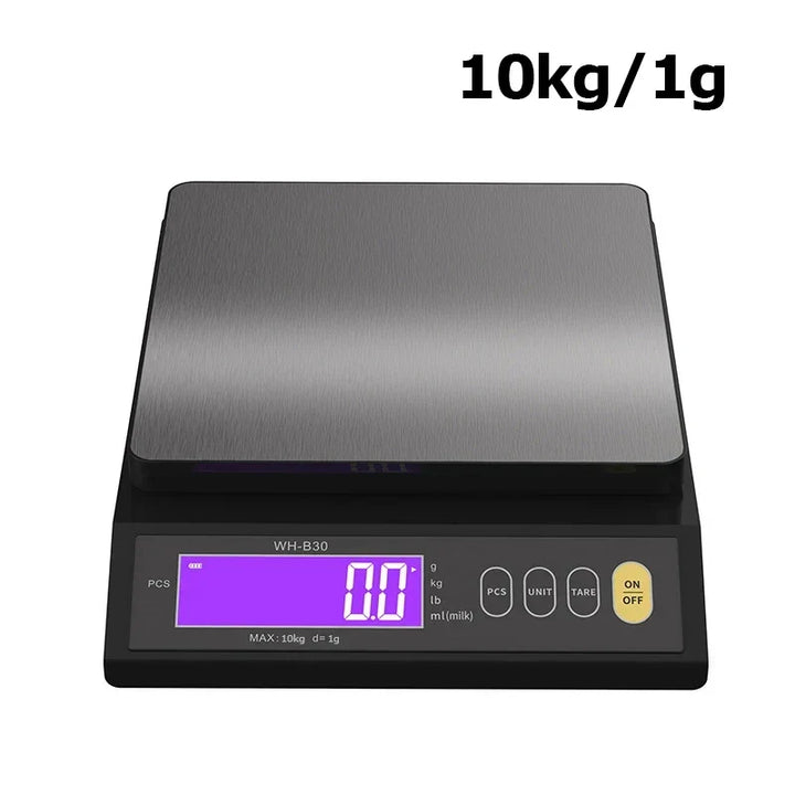 Digital Kitchen Scale | Waterproof Stainless Steel Platform | High Precision LCD Display | 11 lb Capacity