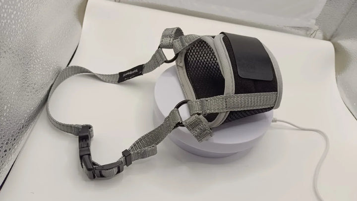 Dog Muzzle | Breathable Mesh Design | Adjustable Anti-Bite &amp; Anti-Bark Fit