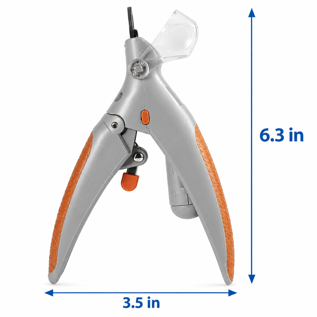 Pet Nail Clipper | Safety Sensor Guard | Precision Stainless Steel Blades