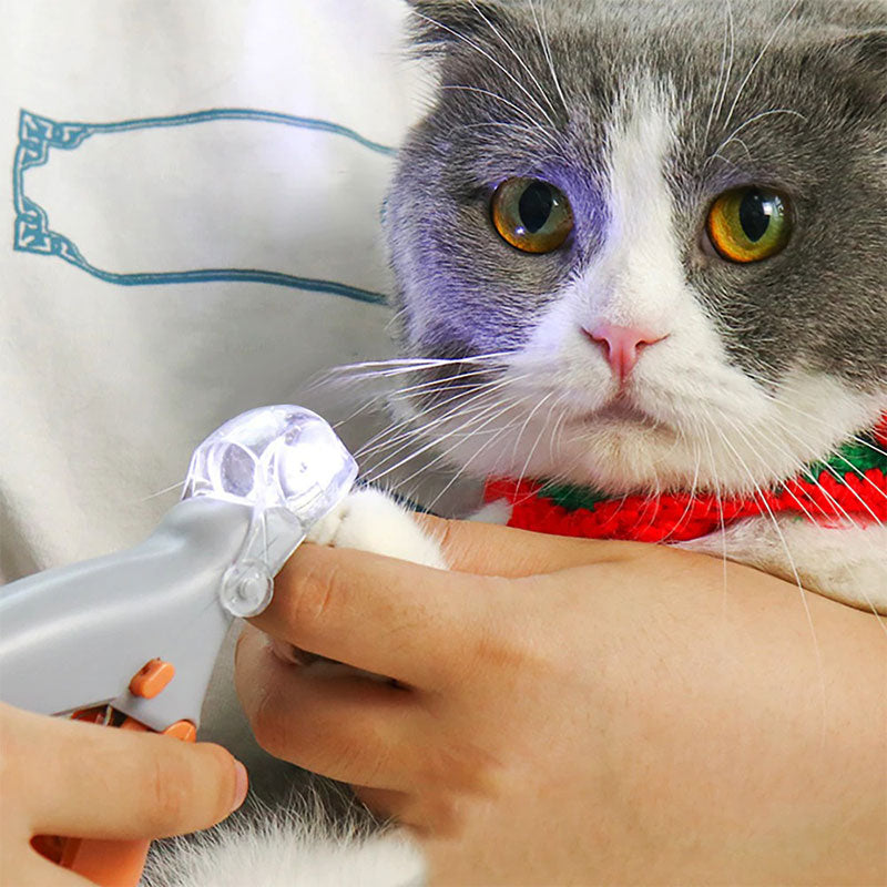 Pet Nail Clipper | Safety Sensor Guard | Precision Stainless Steel Blades
