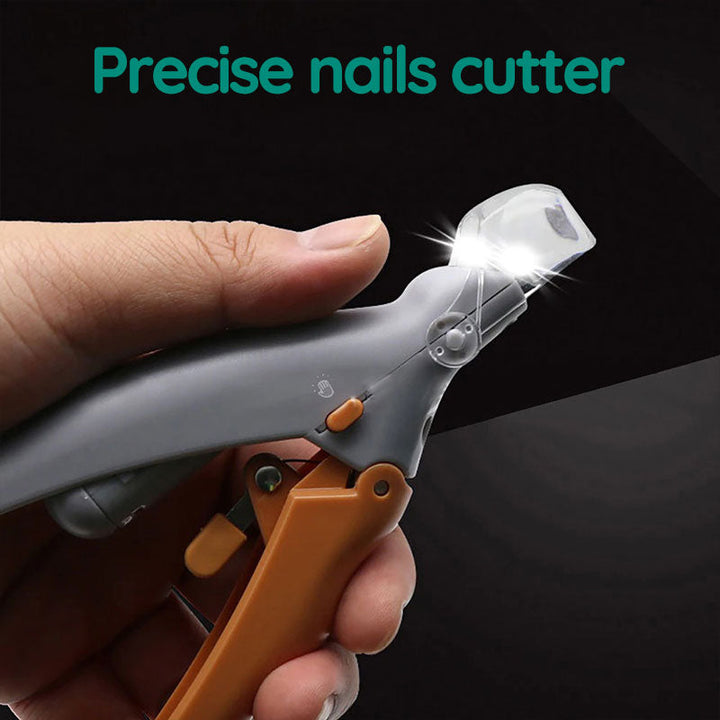 Pet Nail Clipper | Safety Sensor Guard | Precision Stainless Steel Blades