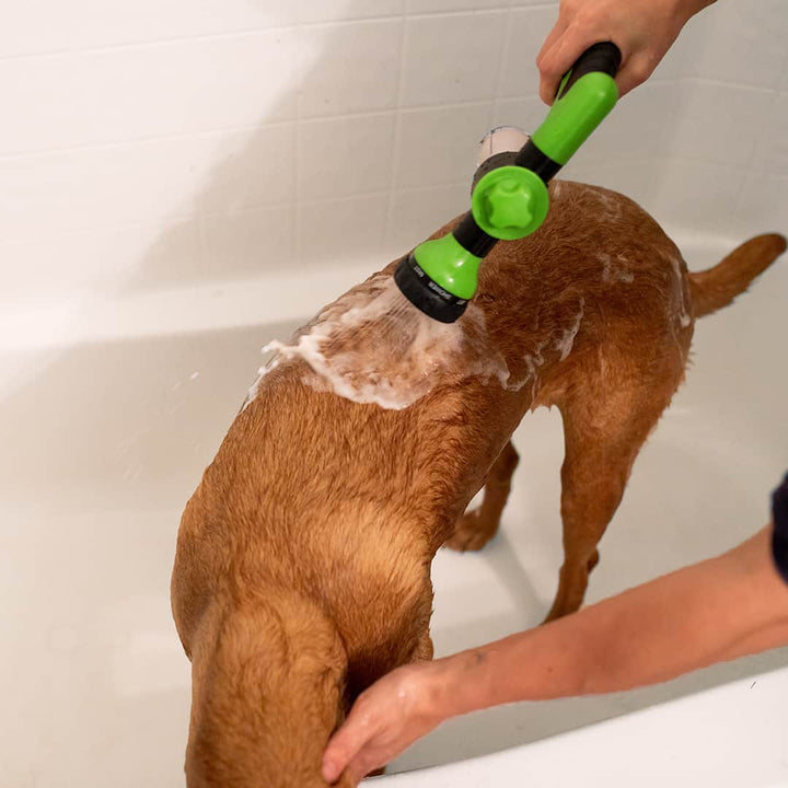 Dog Shower Sprayer | 360° Water Flow | Adjustable Water Control Grooming Tool