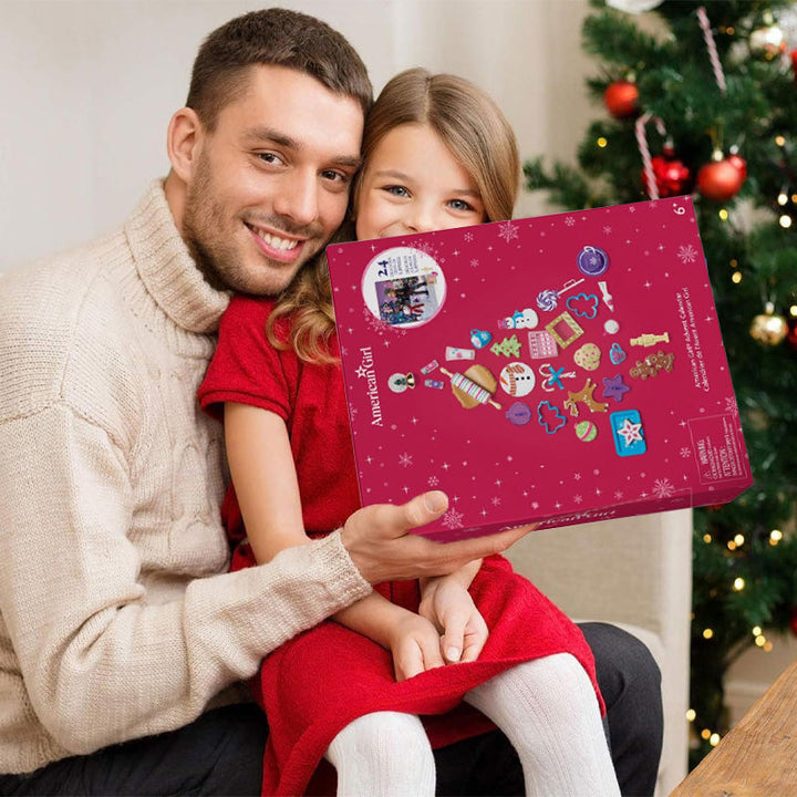Doll Holiday Advent Calendar | 24 Mini Accessories &amp; Treats | Christmas Countdown Gift Set