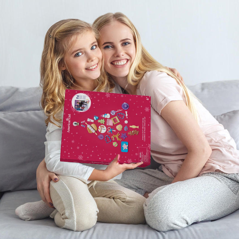 Doll Holiday Advent Calendar | 24 Mini Accessories &amp; Treats | Christmas Countdown Gift Set