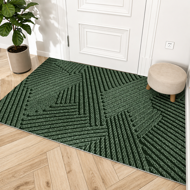 Door Mat | Non-Slip Dirt-Resistant Entry Rug | Durable Polypropylene Mat for Indoor &amp; Outdoor Use