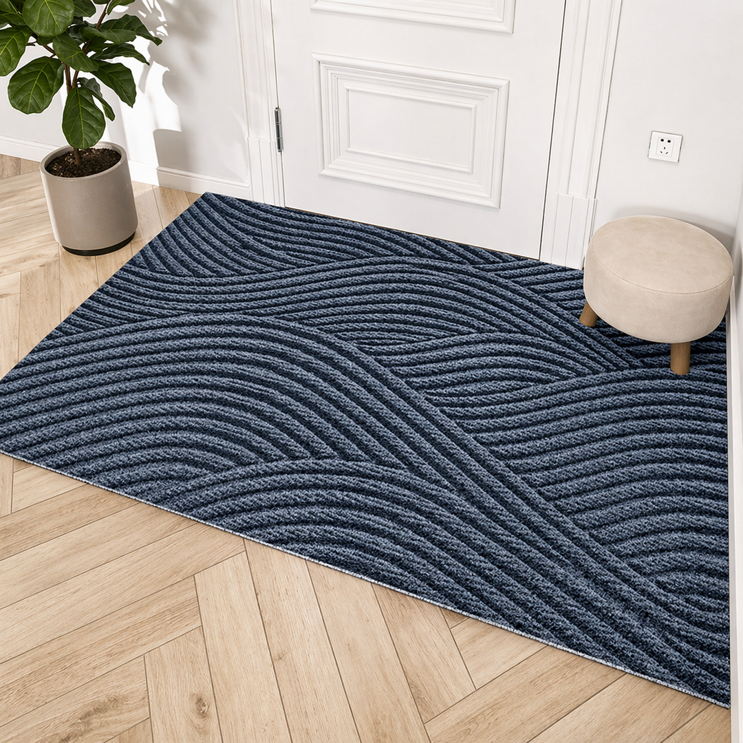 Door Mat | Non-Slip Dirt-Resistant Entry Rug | Durable Polypropylene Mat for Indoor &amp; Outdoor Use
