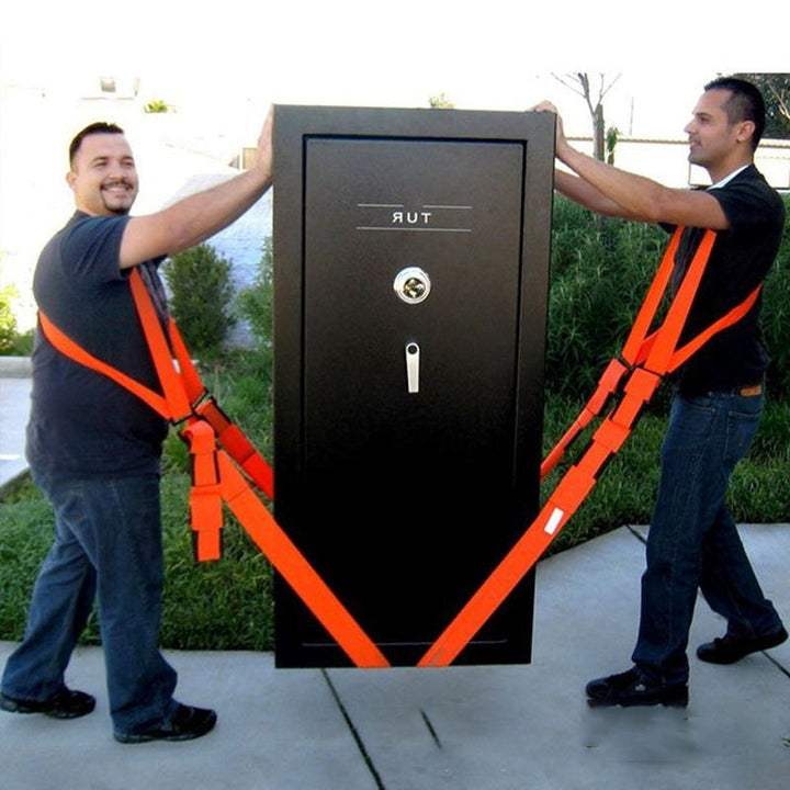 Furniture Moving Straps | Adjustable 2-Piece Lifting Harness Set | Heavy Furniture &amp; Appliance Moving Aid