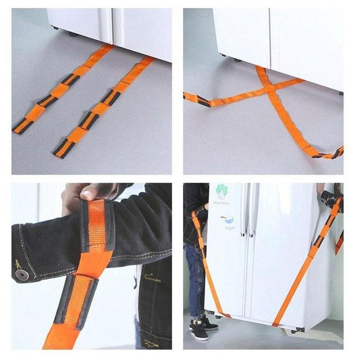 Furniture Moving Straps | Adjustable 2-Piece Lifting Harness Set | Heavy Furniture &amp; Appliance Moving Aid