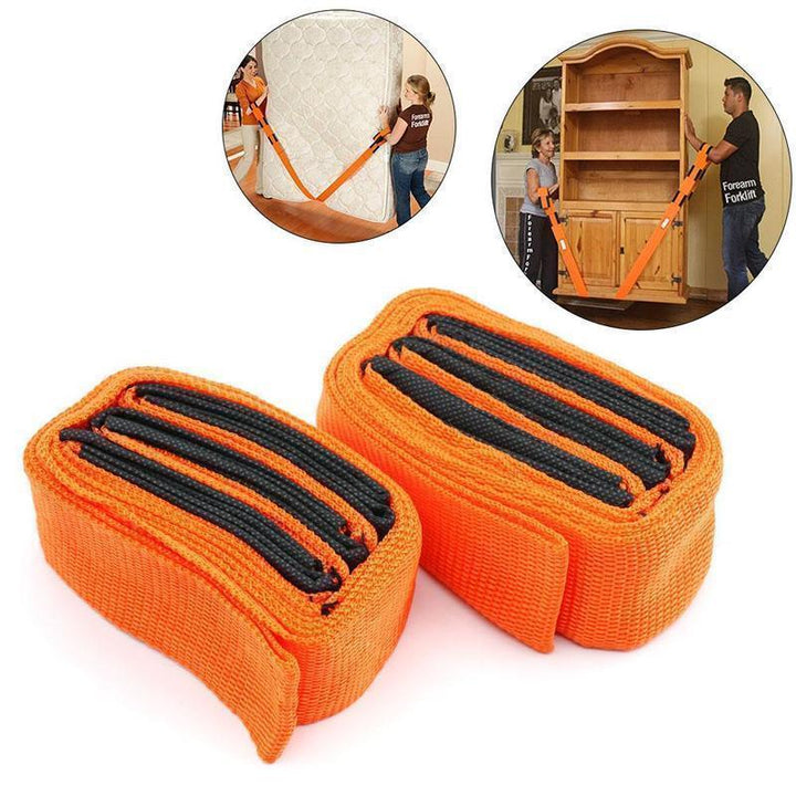 Furniture Moving Straps | Adjustable 2-Piece Lifting Harness Set | Heavy Furniture &amp; Appliance Moving Aid