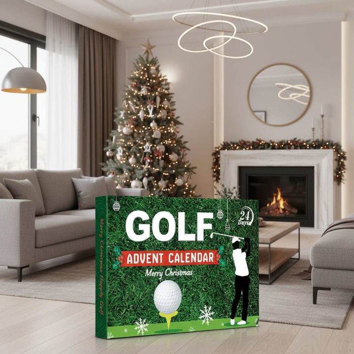 Golf Advent Calendar | 24 Golf Accessories | Christmas Countdown Gift Set for Golf Fans