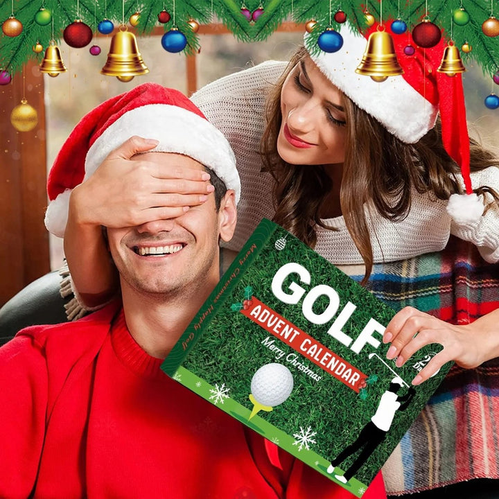 Golf Advent Calendar | 24 Golf Accessories | Christmas Countdown Gift Set for Golf Fans