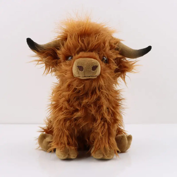 Highland Cow Plush Toy | Ultra-Soft Stuffed Animal | Cozy Cuddle Companion