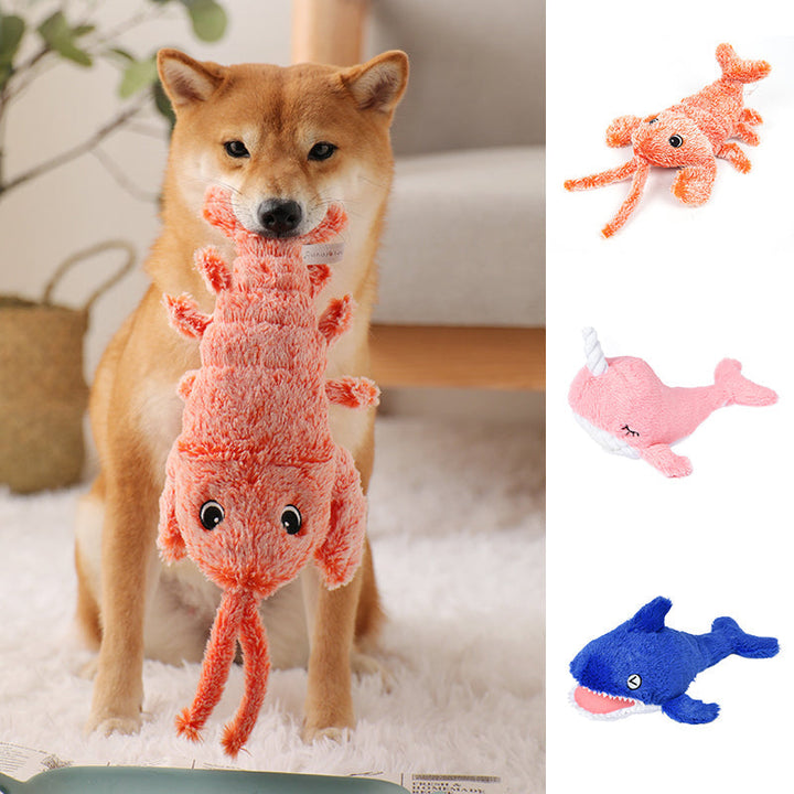 Interactive Pet Toy | Motion Activated Plush Toy | USB Rechargeable Dog &amp; Cat Toy