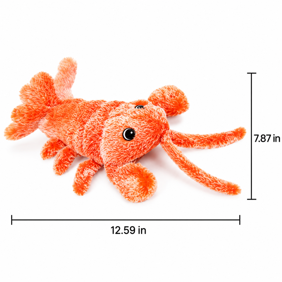 Interactive Pet Toy | Motion Activated Plush Toy | USB Rechargeable Dog &amp; Cat Toy