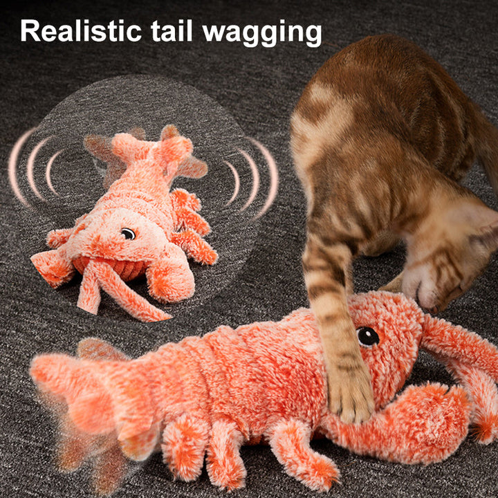 Interactive Pet Toy | Motion Activated Plush Toy | USB Rechargeable Dog &amp; Cat Toy