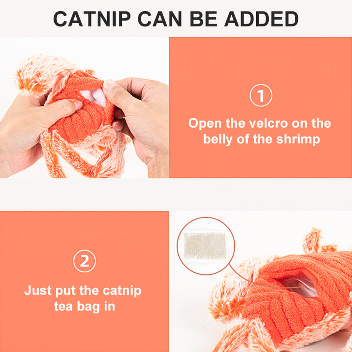 Interactive Pet Toy | Motion Activated Plush Toy | USB Rechargeable Dog &amp; Cat Toy