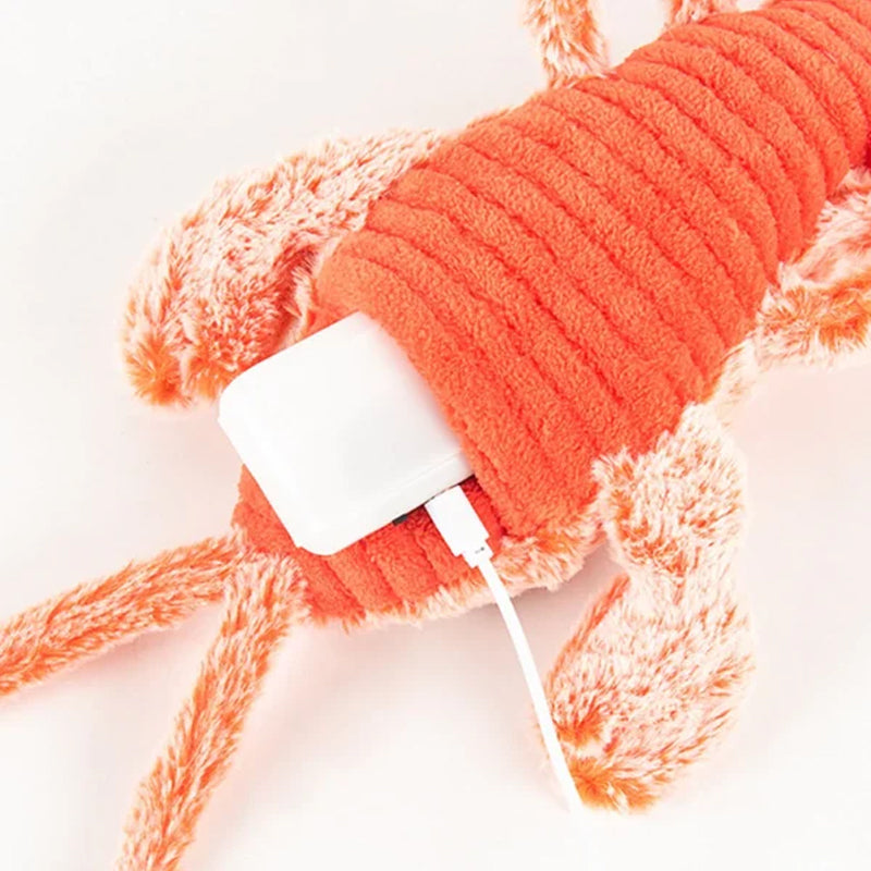 Interactive Pet Toy | Motion Activated Plush Toy | USB Rechargeable Dog &amp; Cat Toy