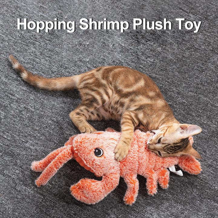 Interactive Pet Toy | Motion Activated Plush Toy | USB Rechargeable Dog &amp; Cat Toy