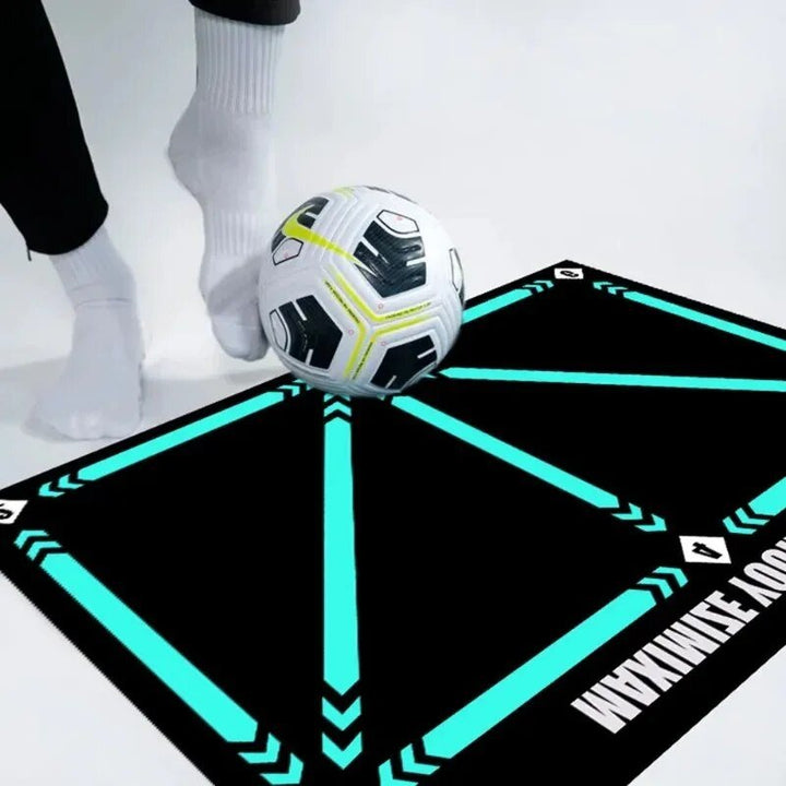 Kids Soccer Training Mat | Non-Slip Skill Practice Surface | Indoor &amp; Outdoor Football Drills