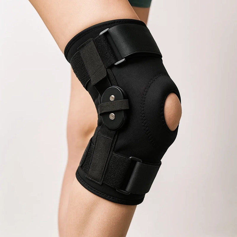 Knee Support Brace | Side Stabilizers | Adjustable Compression Support