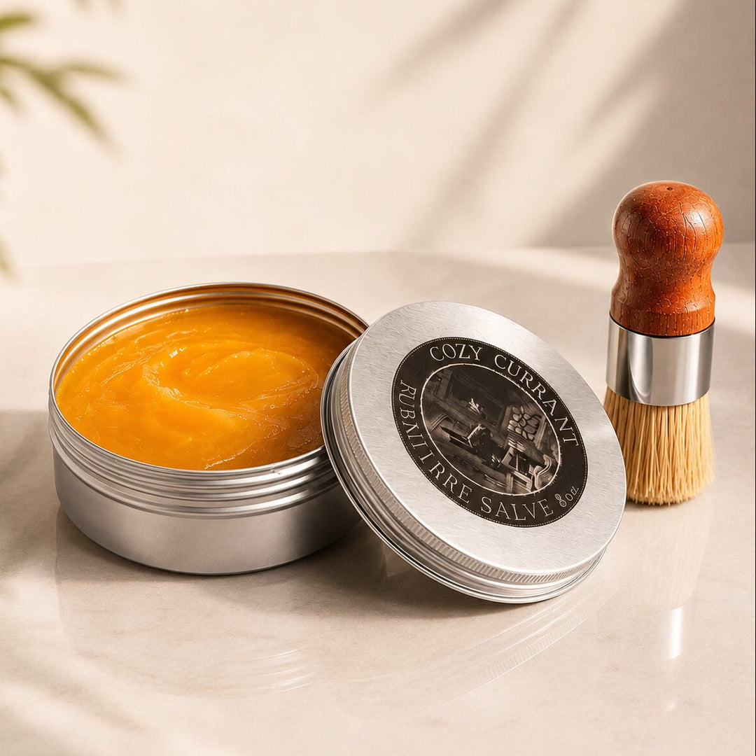 Leather Care Balm | Restores Shine &amp; Color | Protects Against Cracking | Includes Applicator Brush
