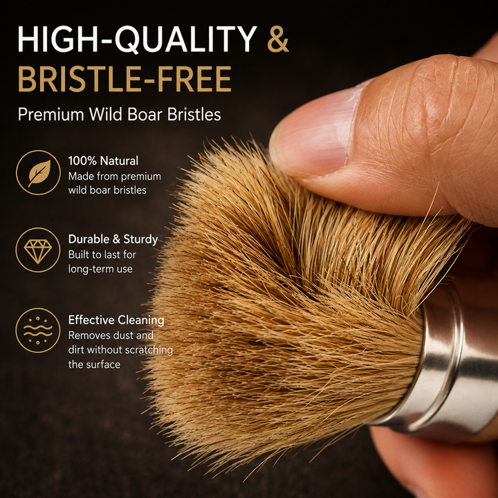 Leather Care Balm | Restores Shine &amp; Color | Protects Against Cracking | Includes Applicator Brush