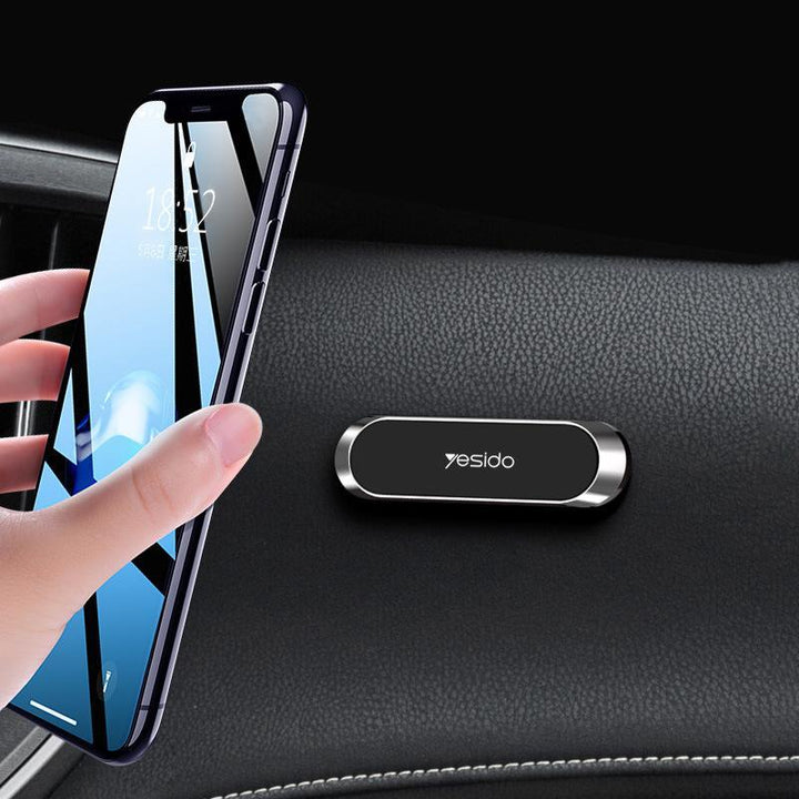 Magnetic Phone Holder | 360° Rotating Dashboard &amp; Car Mount | Strong Nano Adhesive Universal Phone Stand