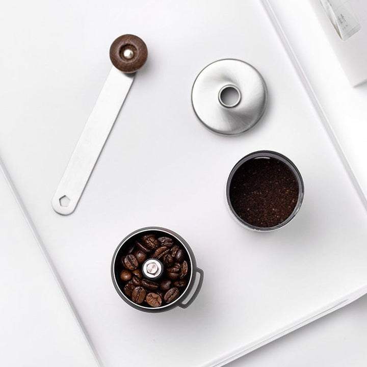 Manual Coffee Grinder | Stainless Steel Burr Grinder