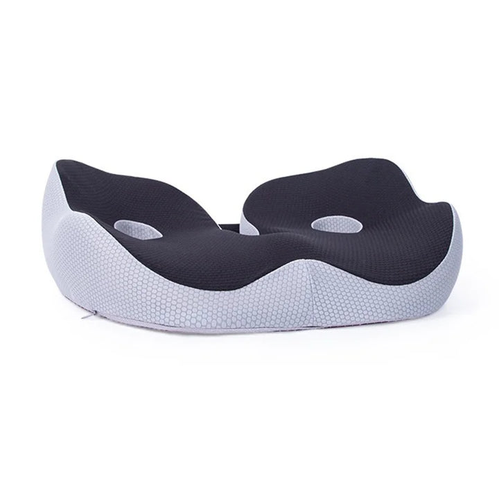 Memory Foam Seat Cushion | Adjustable Ergonomic Support | Pressure Relief for Hips and Tailbone