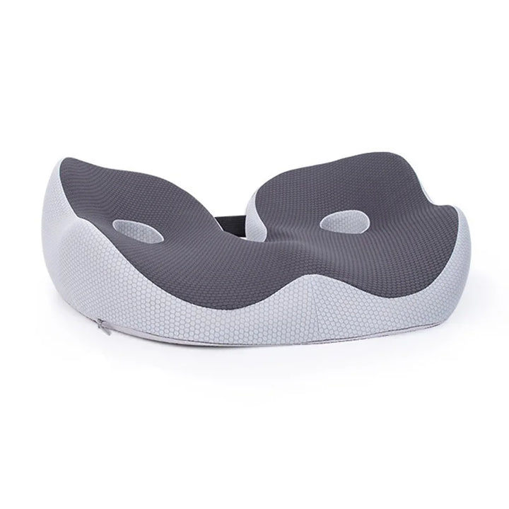 Memory Foam Seat Cushion | Adjustable Ergonomic Support | Pressure Relief for Hips and Tailbone