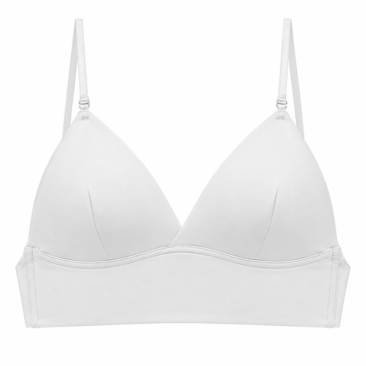 Mia - Women’s low back bra comfortable with triangle cups and thin straps