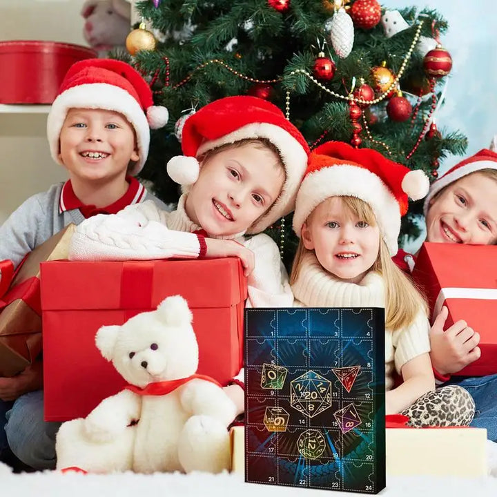 Miniature Surprise Advent Calendar | 24 Collectible Mini Figures | Christmas Countdown Gift Set