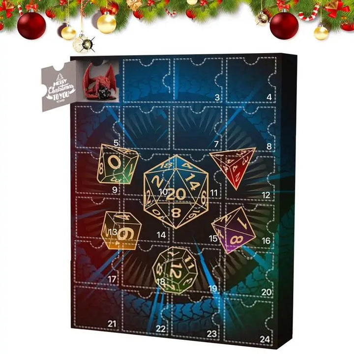 Miniature Surprise Advent Calendar | 24 Collectible Mini Figures | Christmas Countdown Gift Set