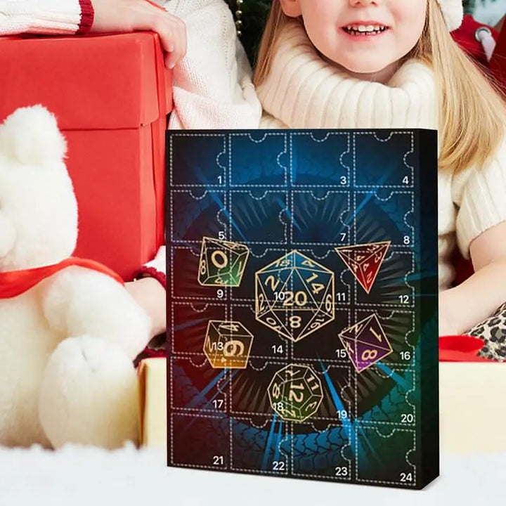 Miniature Surprise Advent Calendar | 24 Collectible Mini Figures | Christmas Countdown Gift Set