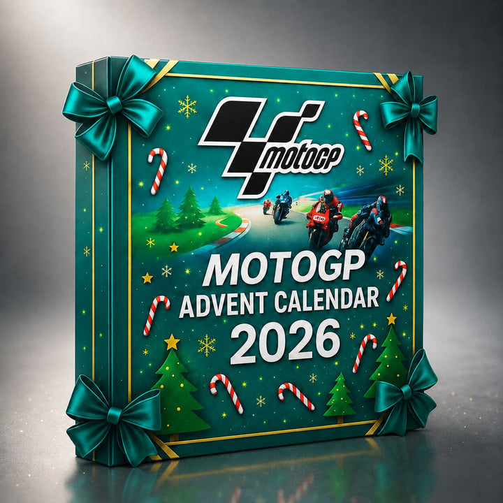 Motorcycle Racing Advent Calendar 2026 | 24 Racing-Themed Ornament Surprises | Holiday Countdown Collection