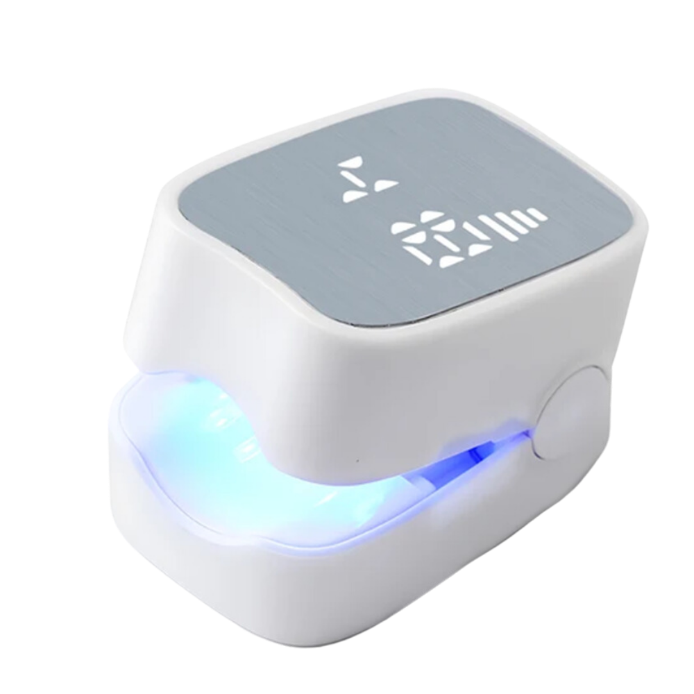 Nail Care Laser Device | Dual Laser Modes &amp; Blue Light | Rechargeable Portable Nail Care Tool
