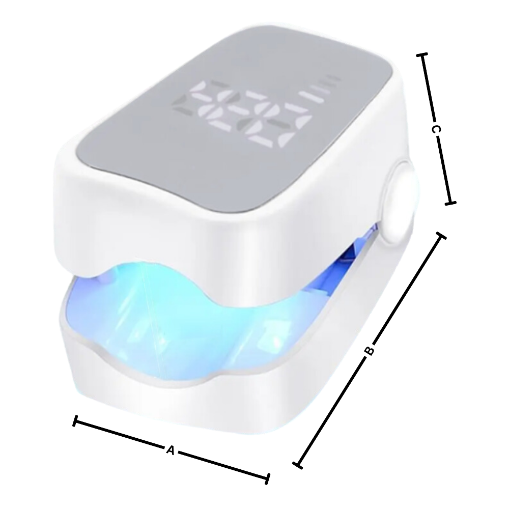 Nail Care Laser Device | Dual Laser Modes &amp; Blue Light | Rechargeable Portable Nail Care Tool