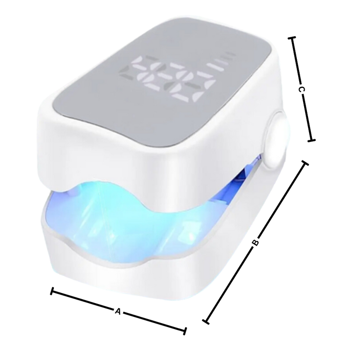 Nail Care Laser Device | Dual Laser Modes &amp; Blue Light | Rechargeable Portable Nail Care Tool